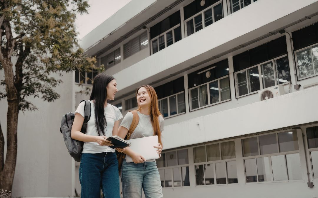 Students at school.